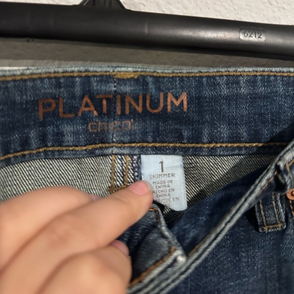 Womens jeans chicos platinum‎ size 1 regular skimmer waist 31 - Picture 2 of 3